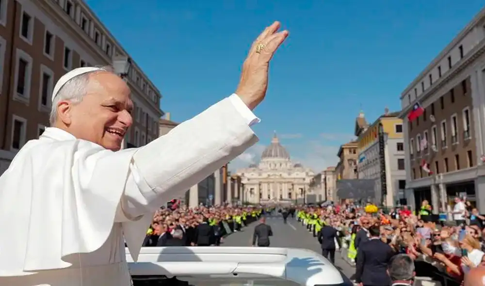 El papa León XIV vivió varios años en Perú y tiene gran relación con el país andino. Foto: El País El papa León XIV vivió varios años en Perú y tiene gran relación con el país andino. Foto: El País
