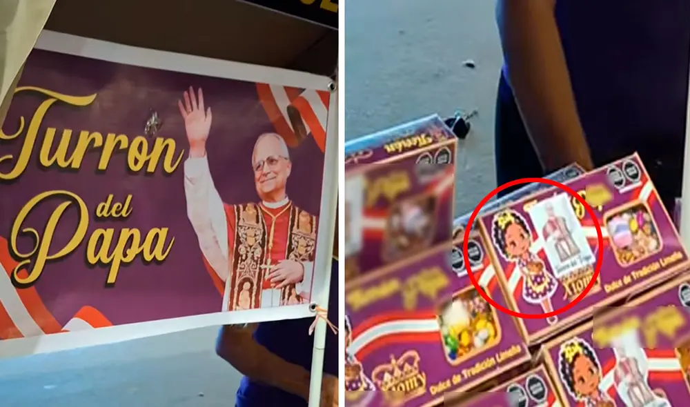 La emprendedora rápidamente colocó stickers en sus turrones para acaparar la atención de su público. Foto: composición LR/ TikTok / @escuelatour La emprendedora rápidamente colocó stickers en sus turrones para acaparar la atención de su público. Foto: composición LR/ TikTok / @escuelatour