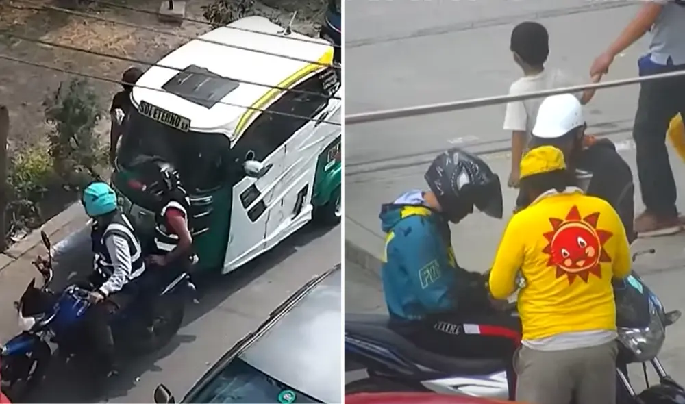 Extorsionadores interceptaban a sus víctimas en plena vía pública en Huacho. Foto: composición LR / captura Panamericana Extorsionadores interceptaban a sus víctimas en plena vía pública en Huacho. Foto: composición LR / captura Panamericana