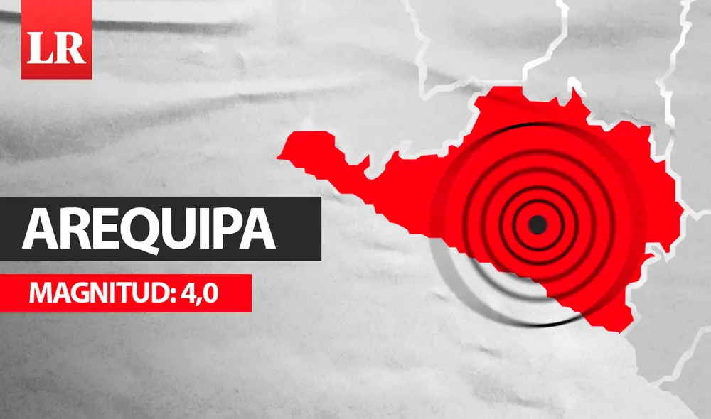 Sismo en Arequipa de 4,0 se sintió hoy en Arequipa. Foto: Composición LR