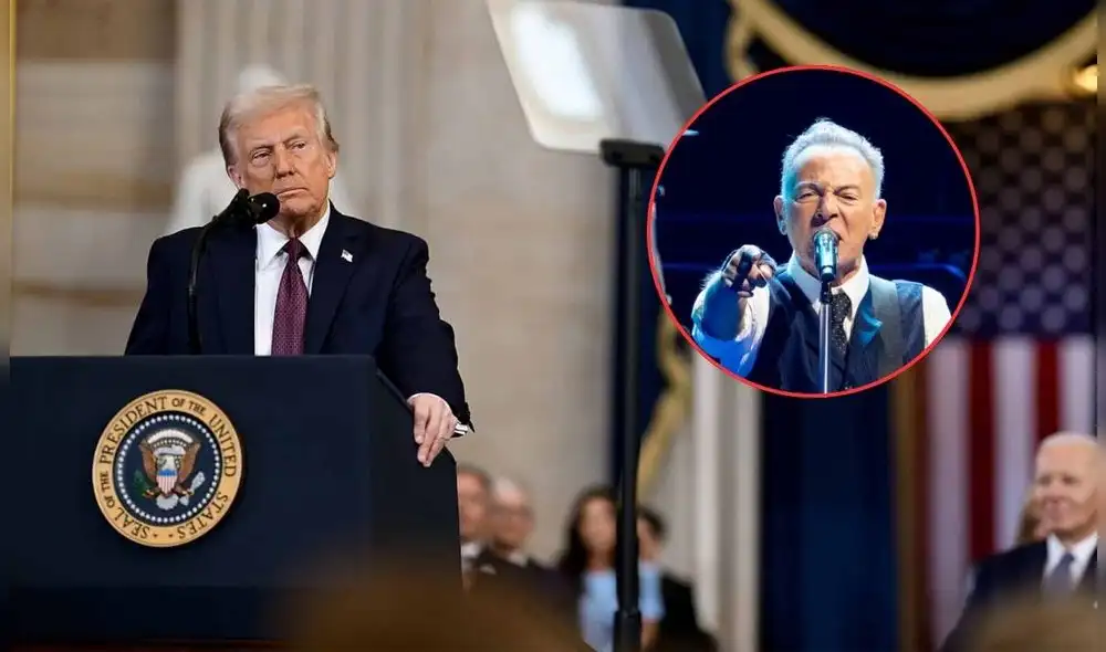 Trump arremete contra Bruce Springsteen.