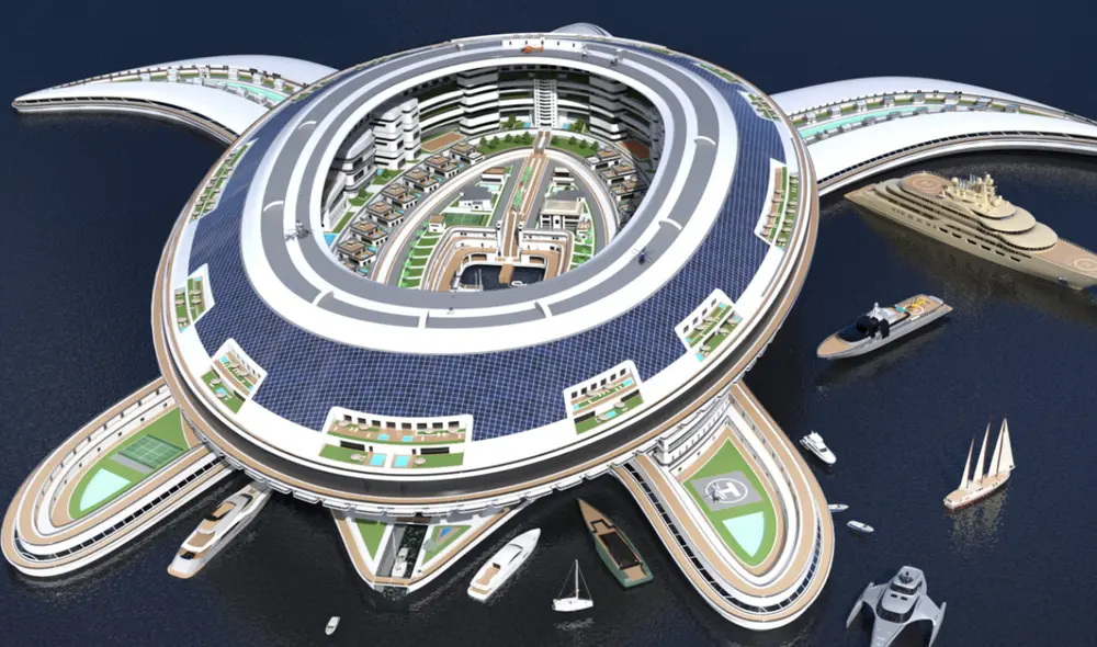 El Pangeo se perfila como la embarcación más grande de todos los tiempos. Foto: composición LR/ABC