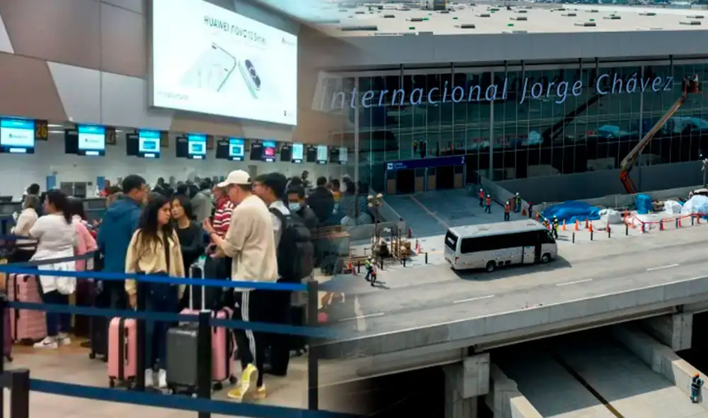 A pesar de la expectativa por la inauguración del aeropuerto Jorge Chávez, el peruano que regresó de África se sintió completamente perdido al no contar con asistencia ni señales claras que lo orientaran. Foto: composición LR/ Andina / LAP A pesar de la expectativa por la inauguración del aeropuerto Jorge Chávez, el peruano que regresó de África se sintió completamente perdido al no contar con asistencia ni señales claras que lo orientaran. Foto: composición LR/ Andina / LAP
