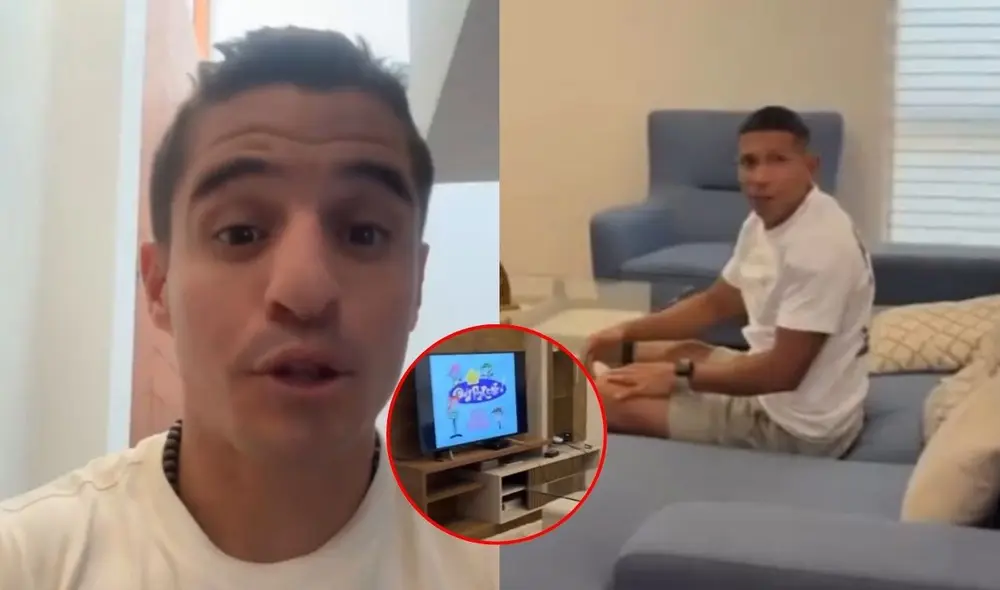 Aldo Corzo compartió un vídeo sobre la inusual afición de Edison Flores. Foto: Composición LR/TikTok