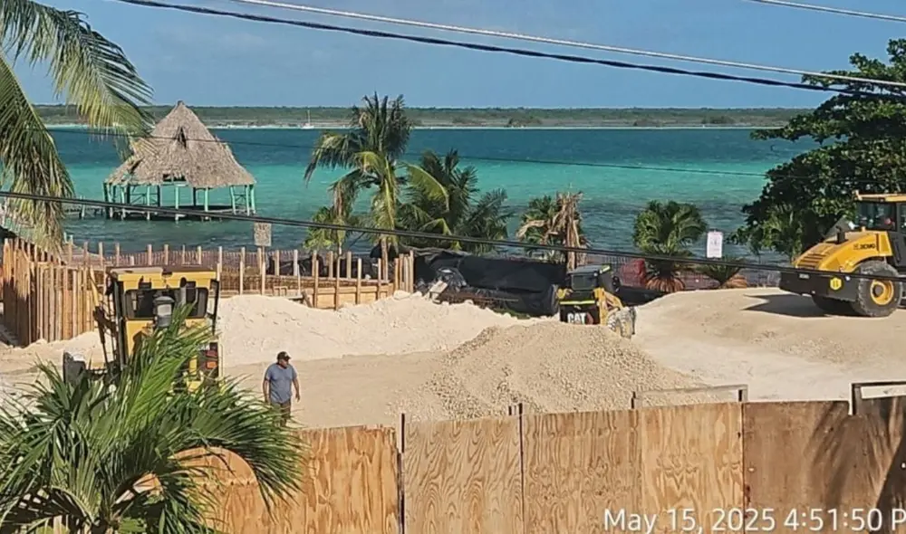 Sedena continúa construcción en Bacalar a pesar de orden judicial