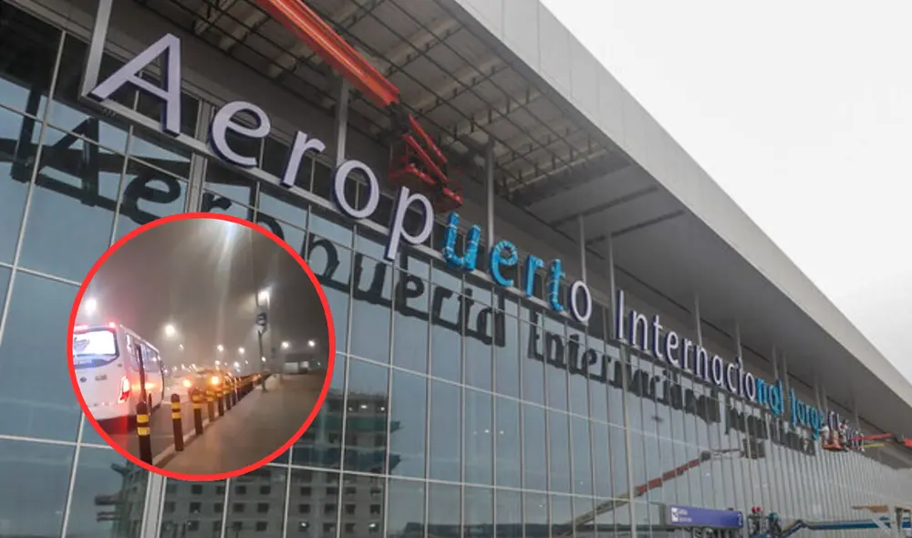 Hombre se pierde al llegar al nuevo aeropuerto Jorge Chávez. Foto: composición LR / difusión