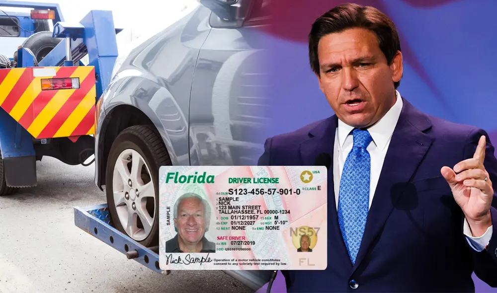 El gobernador Ron DeSantis aprobó una enmienda que modifica la Florida Statute 316.191.