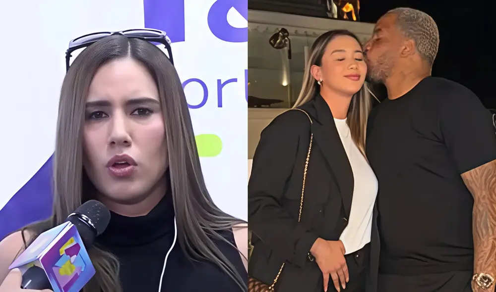 Darinka Ramírez afirmó que no siente amor por Jefferson Farfán, quien ahora presume su relación con Xiomy Kanashiro. Foto: Composición LR/Willax/Difusión