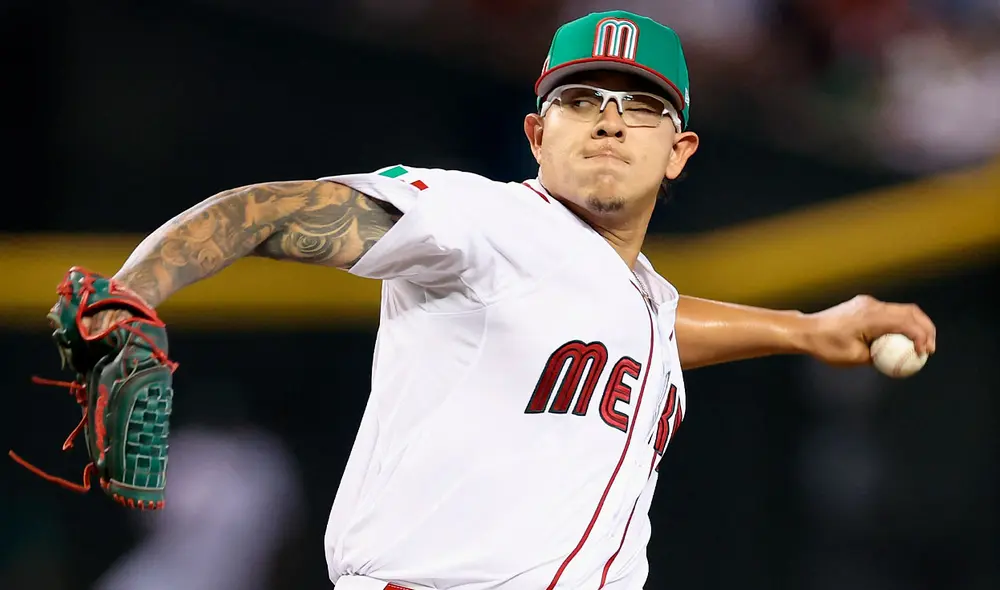 Julio Urías jugó con México en el Clásico Mundial de Béisbol 2023. Julio Urías jugó con México en el Clásico Mundial de Béisbol 2023.