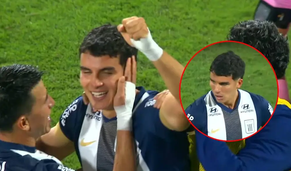 Matías Succar había convertido su primer tanto con la camiseta de Alianza Lima, pero lo anularon. Foto: captura/L1 Max