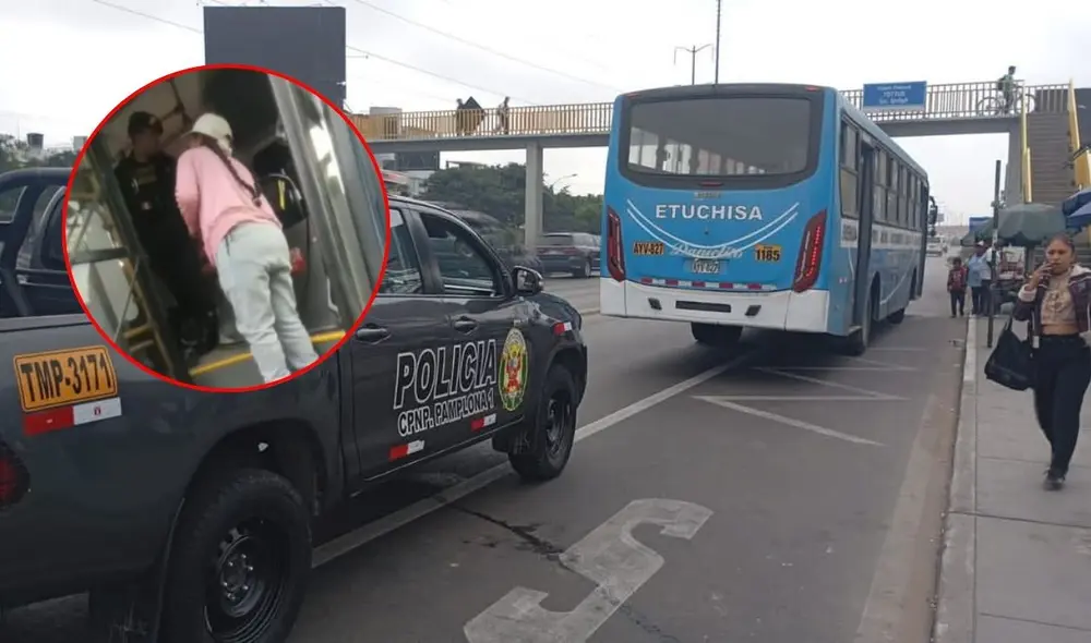 Conductor de empresa de transporte 'El Chino' es apuñalado en la Panamericana Sur. Foto: captura Latina.