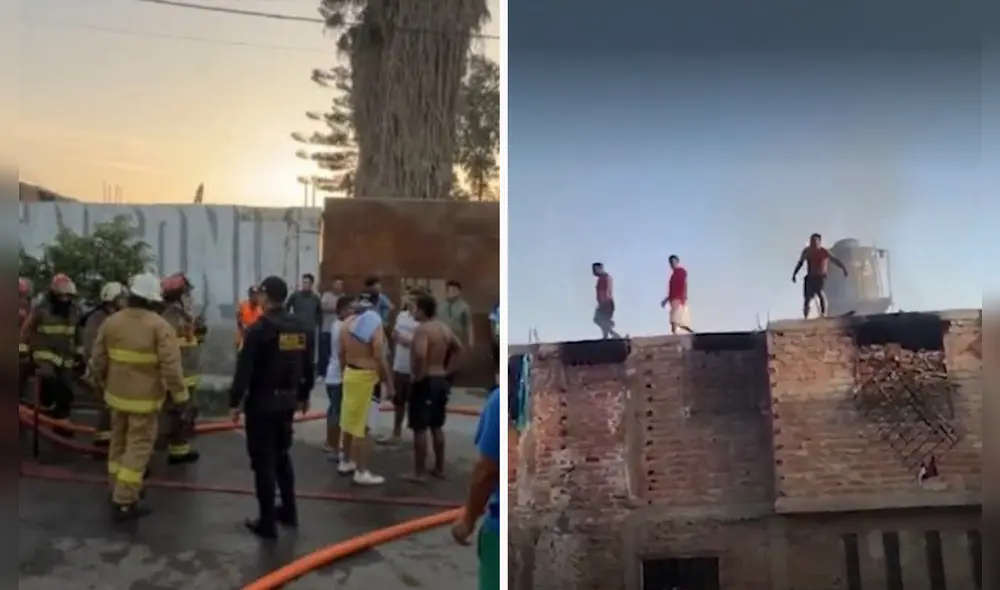 Incendio en centro de rehabilitación deja dos personas fallecidas. Foto: composición LR/ América Noticias