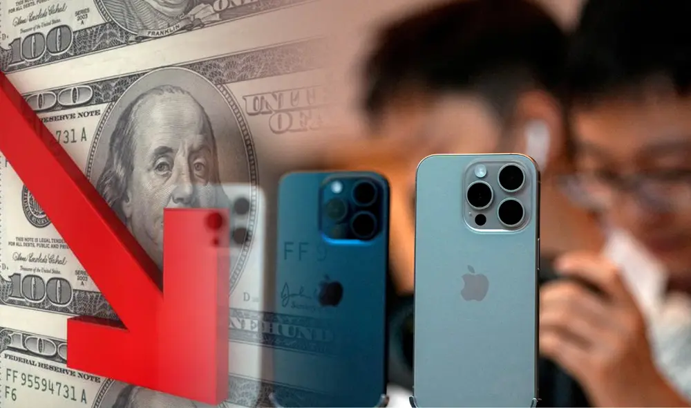 Sitios de comercio electrónico chinos ofrecen descuentos de hasta US$351 en los últimos iPhones de Apple. Foto: composición LR Sitios de comercio electrónico chinos ofrecen descuentos de hasta US$351 en los últimos iPhones de Apple. Foto: composición LR