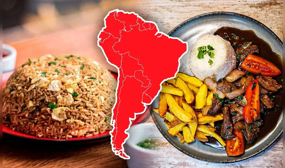 Taste Atlas destaca al lomo saltado y al arroz chaufa dentro de la gastronomía peruana. Foto: Composición LR/Taste Atlas. Taste Atlas destaca al lomo saltado y al arroz chaufa dentro de la gastronomía peruana. Foto: Composición LR/Taste Atlas.