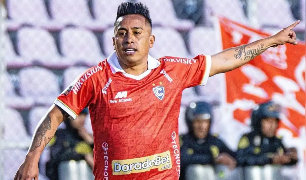 El gran momento que vive Cueva en Cienciano: buena actuación en la sudamericana y Liga 1 Foto: Andina