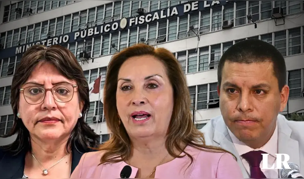 Juan Carlos Portugal, abogado de Dina Boluarte, calificó hasta de inconstitucional el accionar de la fiscal de la Nación.| Composición LR.