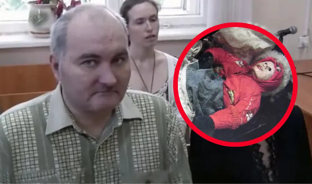 Moskvin, conocido como el “coleccionista de muñecas”, profanó tumbas y momificó los cuerpos con fines rituales. Foto: composición LR/The Sun