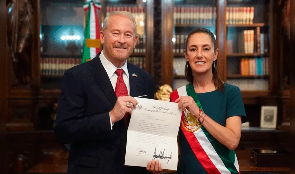 El primer encuentro entre Claudia Sheinbaum y Ron Johnson sienta las bases de una relación institucional sólida. El primer encuentro entre Claudia Sheinbaum y Ron Johnson sienta las bases de una relación institucional sólida.