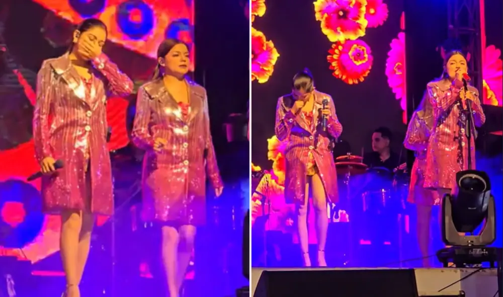 Cielo Fernández y sus compañeras se presentaron en Juliaca. Foto: composición LR/Tiktok