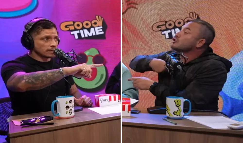 Jenko del Río y Nico Ponce no se callaron nada y llegaron a los insultos durante el podcast. Foto: composición LR/YouTube/Habla Good