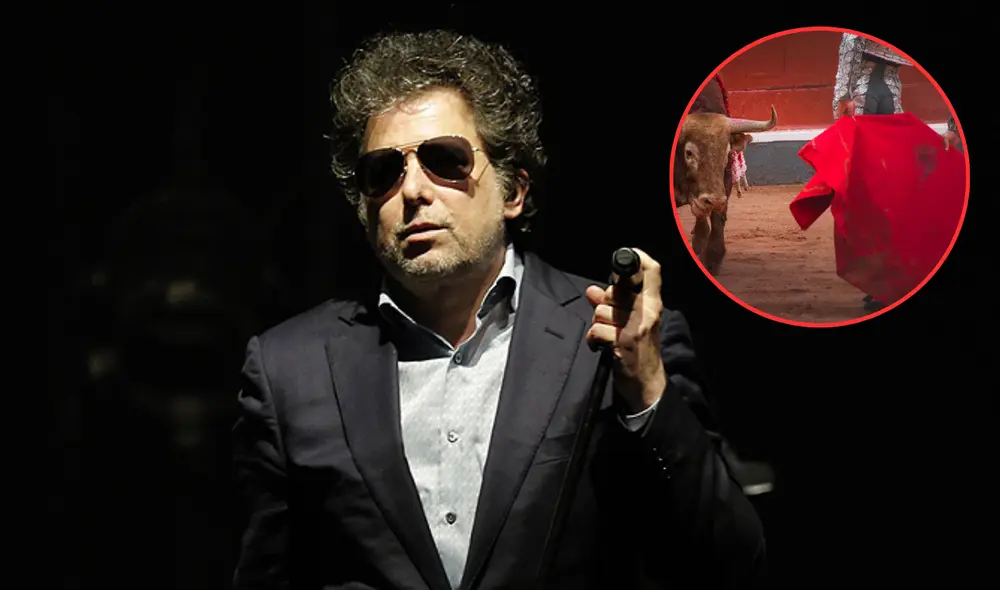 Andrés Calamaro muestra apoyo a la tauromaquia en concierto en Cali. Foto: composición LR/ LUN/ FreePik