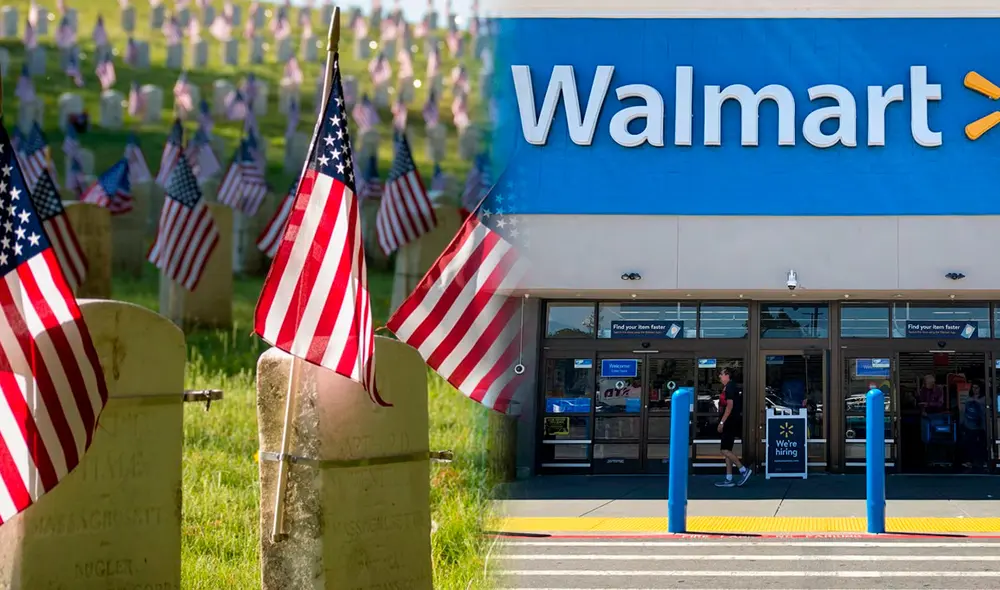 Horarios de atención de Walmart, Costco, entre otras más durante el Día de los Caídos en Estados Unidos. Foto: Composición LR