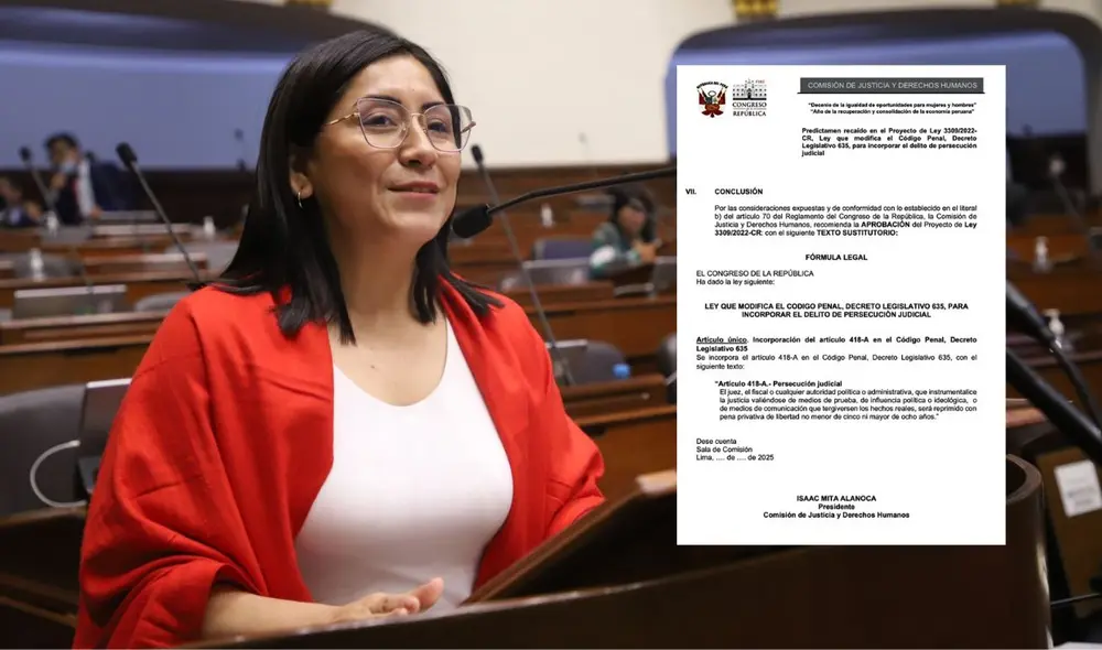 La propuesta fue presentada por Kelly Portalatino. Foto: composición LR