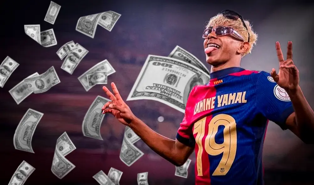 Lamine Yamal se formó en las divisiones menores del FC Barcelona. Foto: composición LR/Twitter