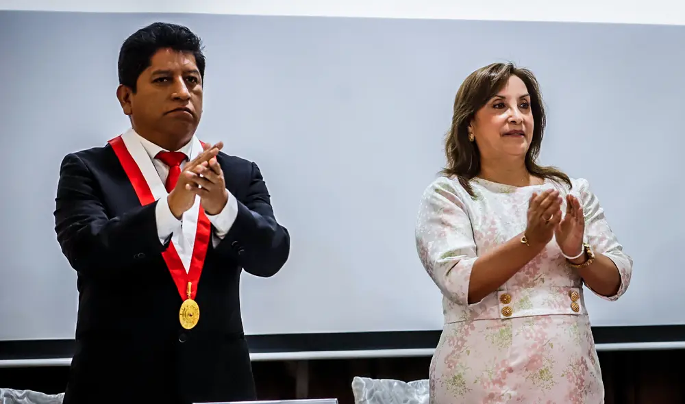 Josué Gutiérrez cambio su discurso sobre vacancia a Dina Boluarte. Foto: Defensoría del Pueblo Josué Gutiérrez cambio su discurso sobre vacancia a Dina Boluarte. Foto: Defensoría del Pueblo