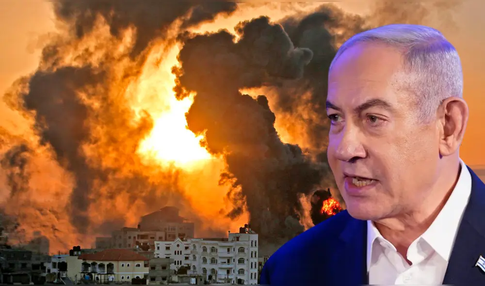 Netanyahu condiciona tregua en Gaza a liberación de rehenes israelíes. Foto: composición LR