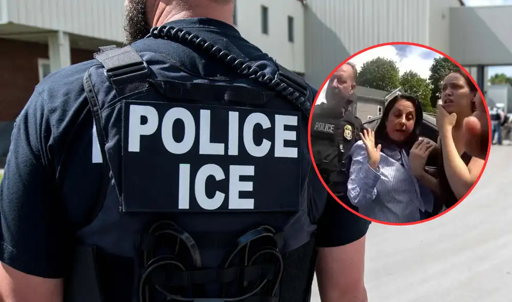 Vecinos confrontaron a agentes de ICE exigiendo ver una orden judicial válida. Vecinos confrontaron a agentes de ICE exigiendo ver una orden judicial válida.