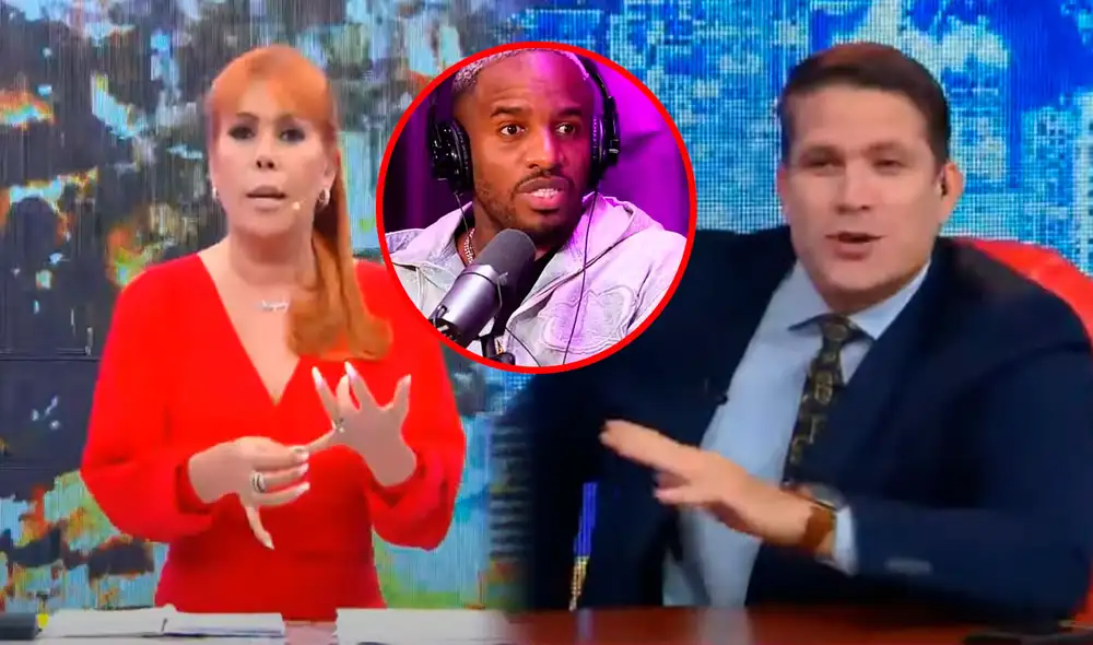 La periodista Magaly Medina criticó que Paco Bazán no sea leal al canal ante las demandas de Farfán a ATV. Foto: composición LR/ Magaly TV, La Firme / ATV La periodista Magaly Medina criticó que Paco Bazán no sea leal al canal ante las demandas de Farfán a ATV. Foto: composición LR/ Magaly TV, La Firme / ATV