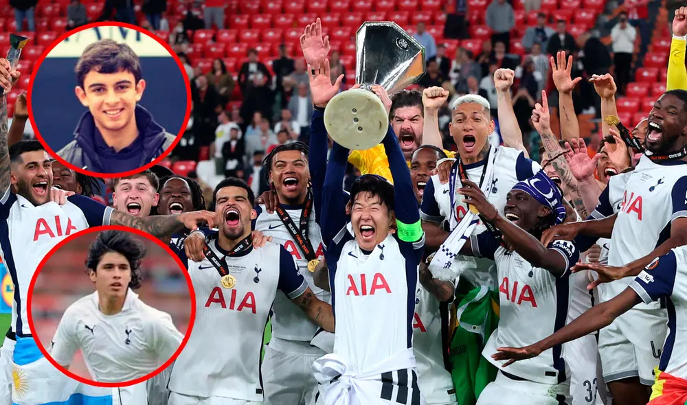 Tottenham Spurs se convirtió en el nuevo campeón de la Europa League tras vencer al Manchester United. Foto: composición GLR Tottenham Spurs se convirtió en el nuevo campeón de la Europa League tras vencer al Manchester United. Foto: composición GLR