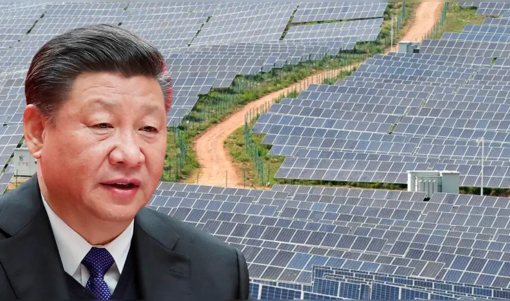 China lidera la transformación energética con la instalación masiva de motores solares en tejados. Foto: composición LR China lidera la transformación energética con la instalación masiva de motores solares en tejados. Foto: composición LR