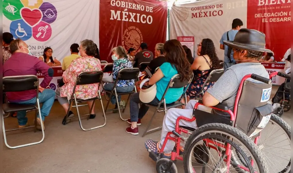 Beneficiarios con discapacidad recibirán tarjeta Bienestar en junio de 2025. Beneficiarios con discapacidad recibirán tarjeta Bienestar en junio de 2025.