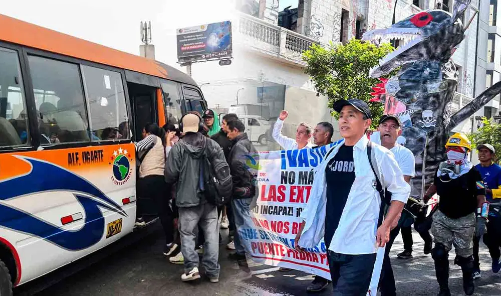 Otro paro de transportistas a nivel nacional se llevará a cabo ante el incremento de la delincuencia y criminalidad. Foto: composición LR/La República
