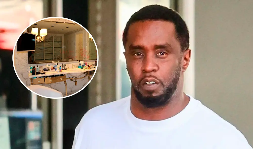 Las fotos fueron tomadas en el armario principal de la casa de Sean 'Diddy' Combs. Las fotos fueron tomadas en el armario principal de la casa de Sean 'Diddy' Combs.
