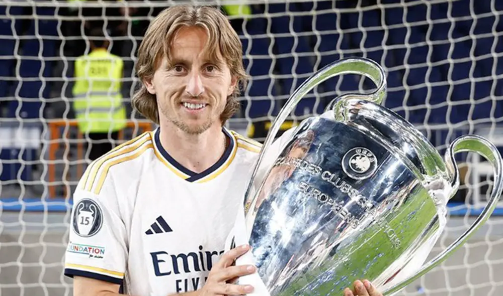 Luka Modric ganó 6 Champions League como jugador del club merengue. Foto: Real Madrid