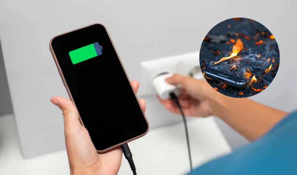 Los cargadores ineficientes acortan la vida de la batería del celular. Foto: composición LR/ FreePik