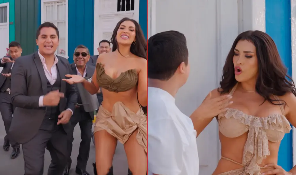 Michelle Soifer regresa a la cumbia con su nuevo sencillo 'Ojo por ojo', en colaboración con los Hermanos Yaipén. Fotos: captura/Youtube Michelle Soifer regresa a la cumbia con su nuevo sencillo 'Ojo por ojo', en colaboración con los Hermanos Yaipén. Fotos: captura/Youtube