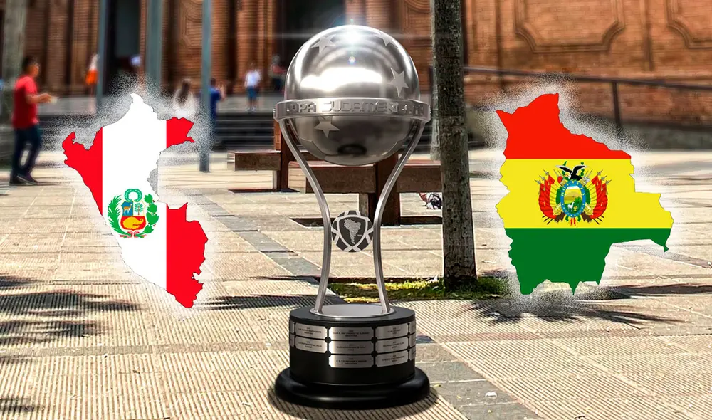 Bolivia le ganó a Perú y será la sede de la final de la Copa Sudamericana 2025. Foto: composición GLR