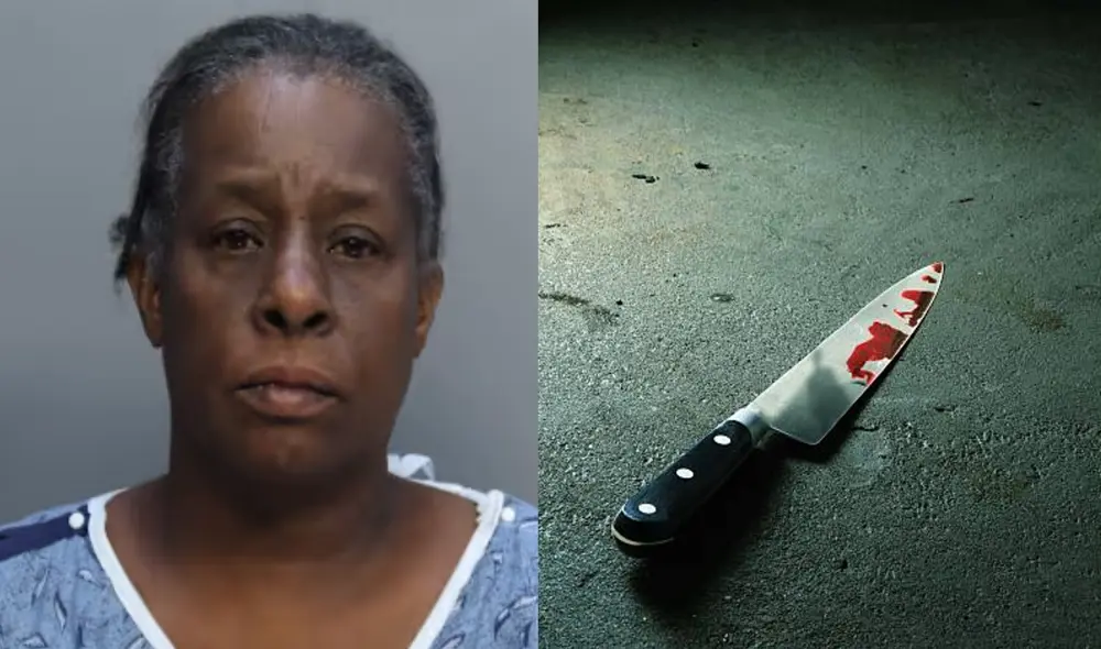 Tras una discusión, Celestine Ward apuñaló a su nuera en Florida.