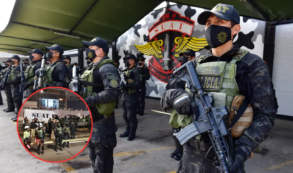 La SUAT es la Sub Unidad de Acciones Tácticas de la Policía Nacional del Perú (PNP). Foto: Composición LR/ Mininter/ Difusión