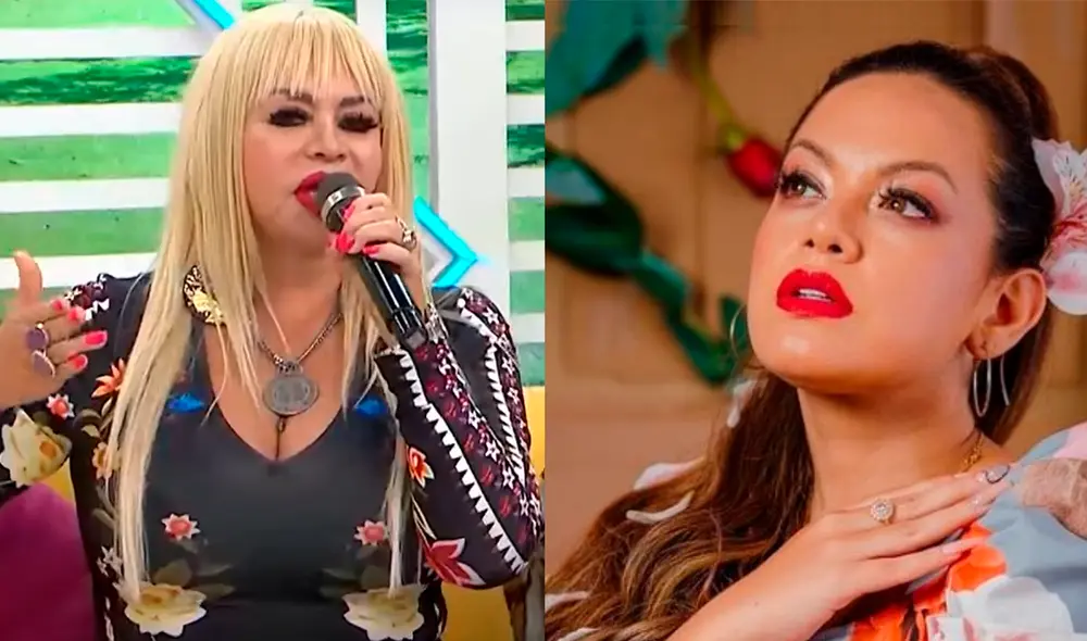 Susy Díaz revela cobros secretos a Flor Polo y estalla en TV: "Eso es extorsión". Foto: Composición LR/captura América TV/ Difusión Susy Díaz revela cobros secretos a Flor Polo y estalla en TV: "Eso es extorsión". Foto: Composición LR/captura América TV/ Difusión