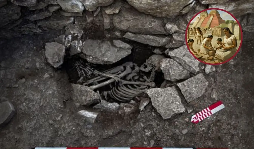 Arqueólogos encuentran al norte del Perú estructura funeraria única en su tipo: perteneció a cultura más antigua que los Aztecas. Foto: Composición LR/ChatGPT/Andina. Arqueólogos encuentran al norte del Perú estructura funeraria única en su tipo: perteneció a cultura más antigua que los Aztecas. Foto: Composición LR/ChatGPT/Andina.