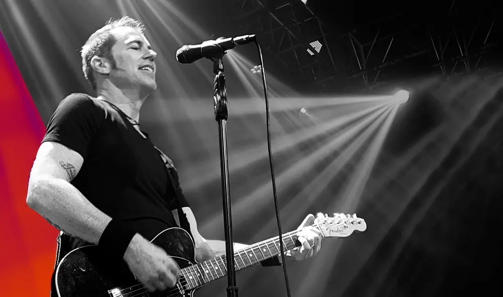 J. R. Richards, la voz original de Dishwalla, vuelve al Perú. Foto: difusión.