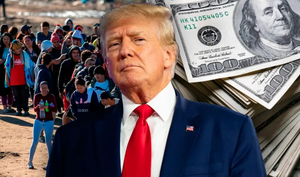 Trump planea multar con US$1.000 a los inmigrantes que permanezcan en Estados Unidos sin autorización legal. Trump planea multar con US$1.000 a los inmigrantes que permanezcan en Estados Unidos sin autorización legal.