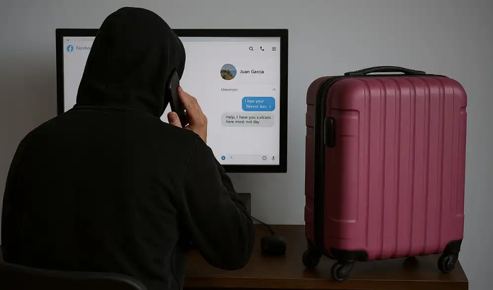 El peligroso cuento de la maleta retenida, estafa popular en Perú