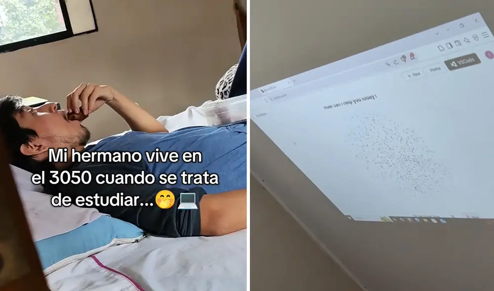 “Yo hago eso y me quedo dormida”, reaccionaron usuarios. Foto: composición LR/ TikTok