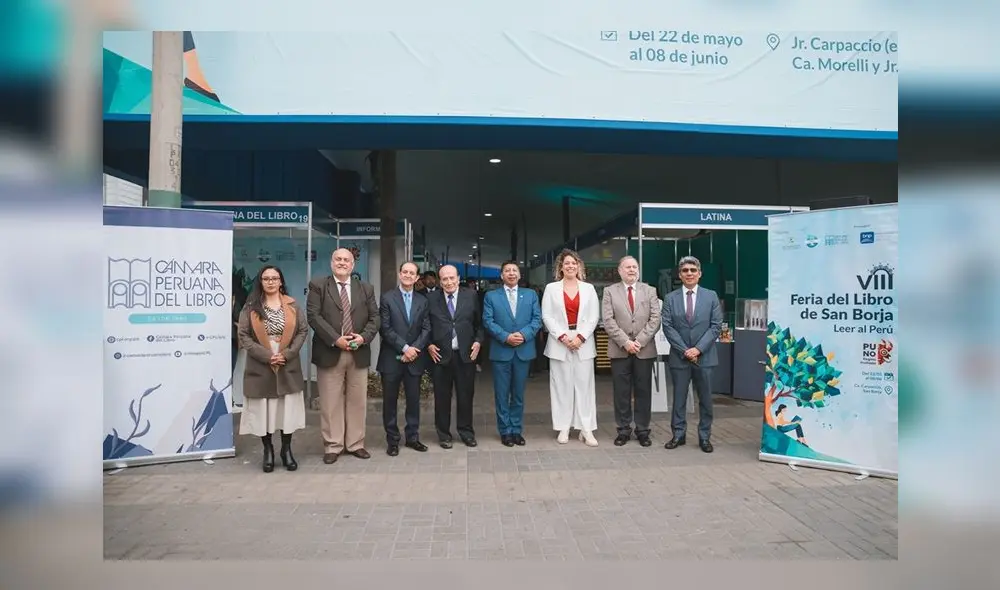 Feria del Libro de San Borja.. Imagen: Difusión. Feria del Libro de San Borja.. Imagen: Difusión.